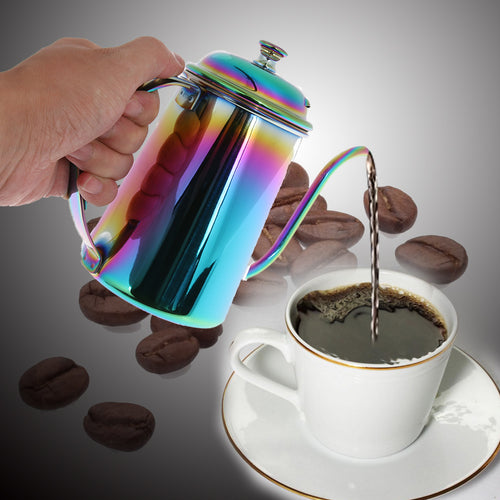 650 ml Gooseneck Coffee Pot Teapot Stainless Steel Spout Kettle Drip Coffee Teapot Water Jug Handle
