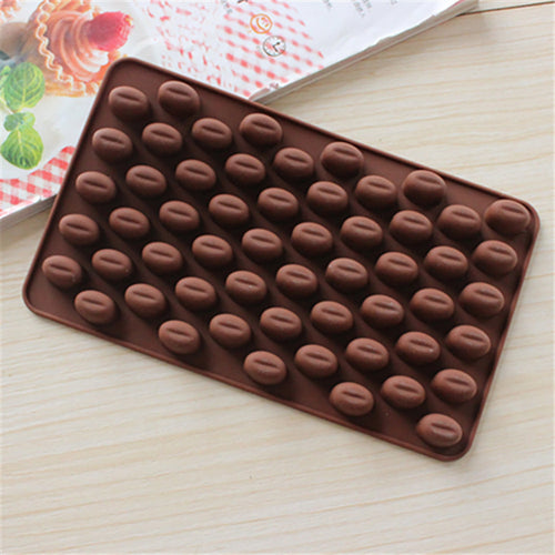 Coffee Bean Chocolate Candy Silicone Bakeware Mould Cake mould