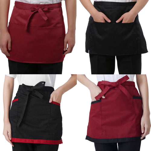 Fashion Body Waist Half Bust Bib Apron Restaurant Kitchen Home Furnishing Coffee Shop Waitress aprons overalls