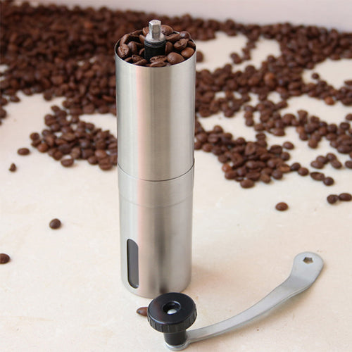 Coffee Grinder Mill Stainless Steel Hand Manual Handmade Coffee Bean Grinder Kitchen Grinding Tool Factory Price